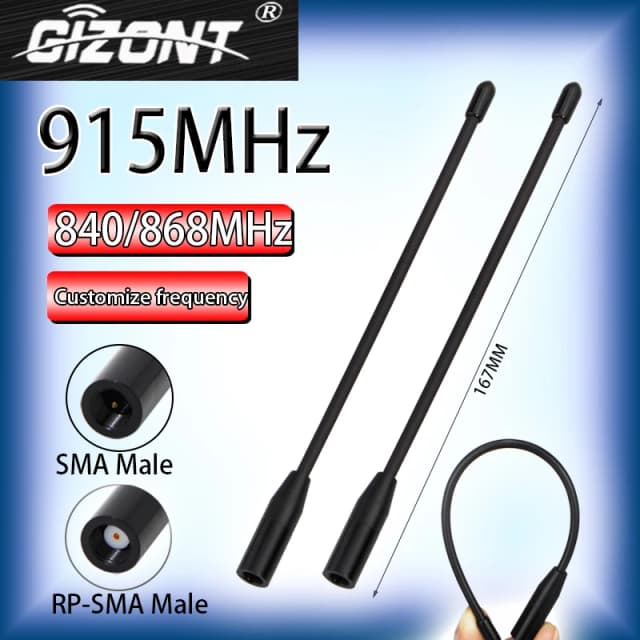 Nb-iot /LORA 소프트 안테나 UAV 무선 모듈 그림 전송 데이터 전송 840-868-915-923-902-928mhz 안테나 SMA 남성