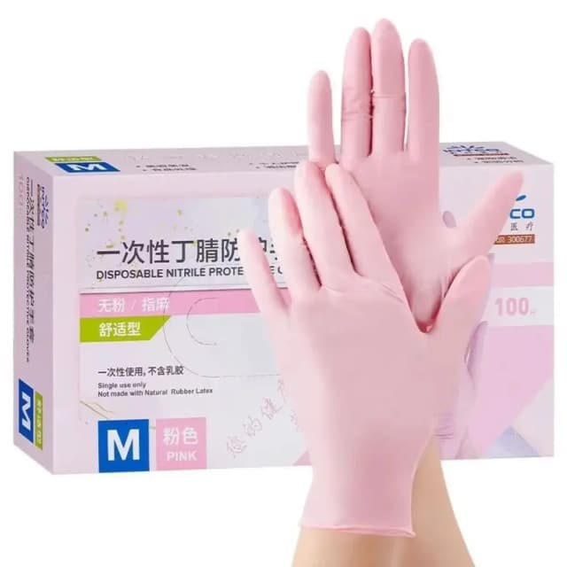 20/100PCS 울트라 소프트 일회용 라텍스 장갑 방수 가정용 청소 장갑 터치 스크린이있는 주방 장갑