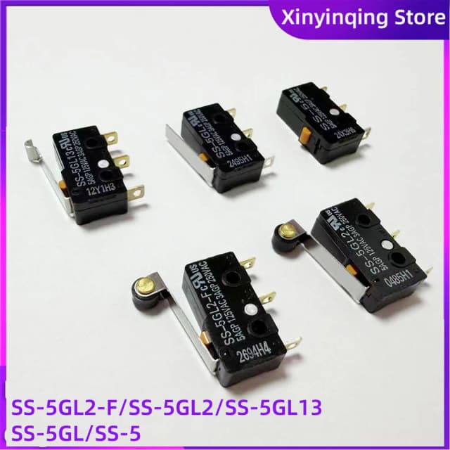 1-30PCS 신규 및 기존 리미트 마이크로 스위치 SS-5 SS-5GL SS-5GL2 SS-5GL13 SS-5GL2-F 오므론 초소형 마이크로 스위치용