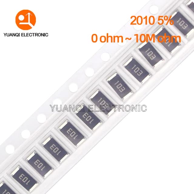50pcs 2010 5% 3/4W SMD 저항기 0R - 10M 0 10 100 220 330 470 옴 0R 10R 100R 220R 470R 1K 2.2K 4.7K 10K 47K 100K 220K 470K 1M
