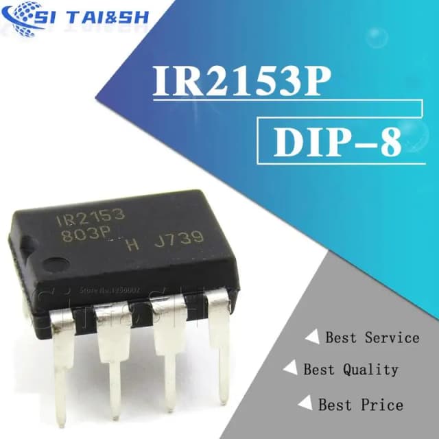 5PCS IR2153P IR2153D IR2153 브리지 드라이버 IC 집적 회로 데이터 시스템