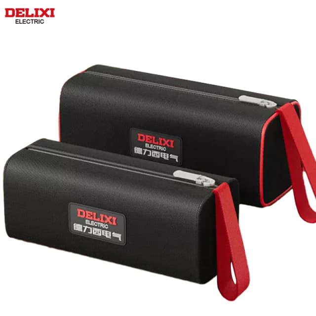 DELIXI 전기 도구 가방 옥스포드 천 휴대용 보관 가방, 전문 전기 기사 및 목수 수리, 가정용 보관, 핸드백