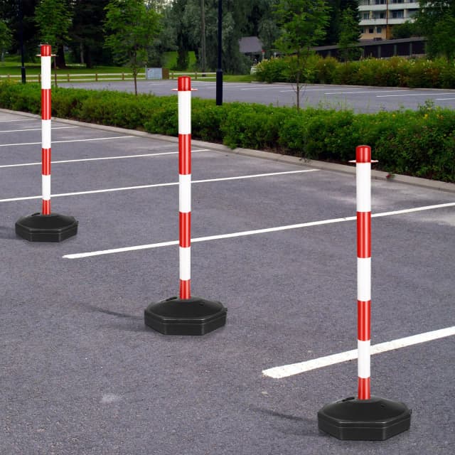 Warning Column Elastic Column Isolation Pile Guardrail Traffic Facility Barricade Cone Traffic Parking Safety Warning Column NEW