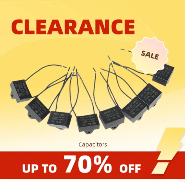 Clearance_5PCS CBB61 팬 커패시터 450V 0.8uF 1uF 1.2uF 1.5uF 2.0uF 3.0uF 4.0uF 4.5uF 5.0uF 6.0uF 7.0uF 8.0uF 10uF 시작 용량